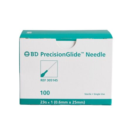 BD™ PrecisionGlide™ Sterile Needles 23G X 1″ – 305145