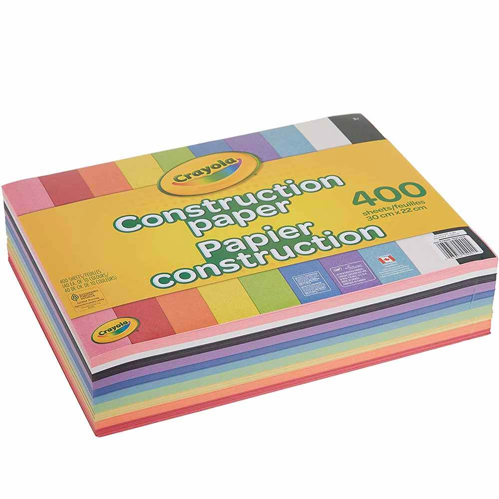 Crayola 400 Pages Construction Paper Pad - Image 2