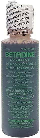 2-Pack Avrio Povidone-Iodine 10% Topical Solution,USP 100ml, .67 oz - Image 2