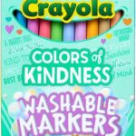 Crayola Colors of Kindness Special Edition Fine Tip Markers, School Supplies, 10 Count, Assorted Colors, Beginner Child and Up