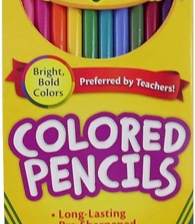 Crayola colored pencils, Pack of 2, Multi