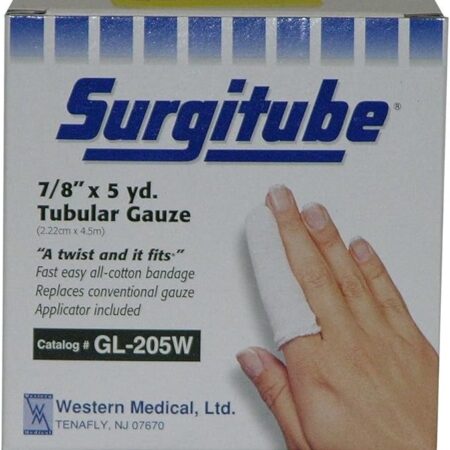 Surgitube Tubular Gauze - White - (7/8)"