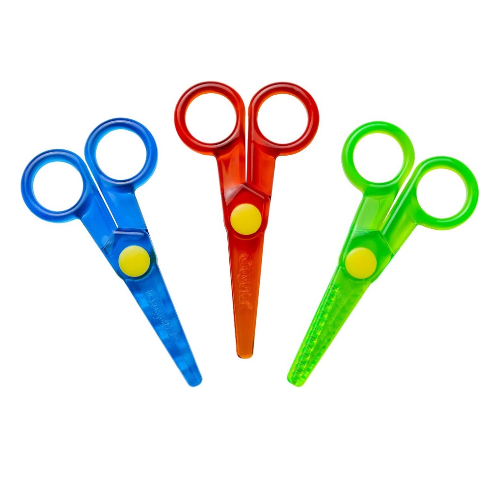Crayola My First Safety Scissors, Toddler Art Supplies, 3ct - Image 2