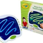 Crayola Toddler Touch Lights, Musical Doodle & Sensory Board, Sensory Toys for Toddlers, Mess Free Finger Painting, Ages 2+