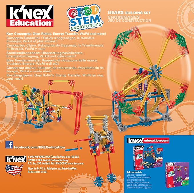 K'NEX Education STEM EXPLORATIONS: Gears Building Set - Image 2