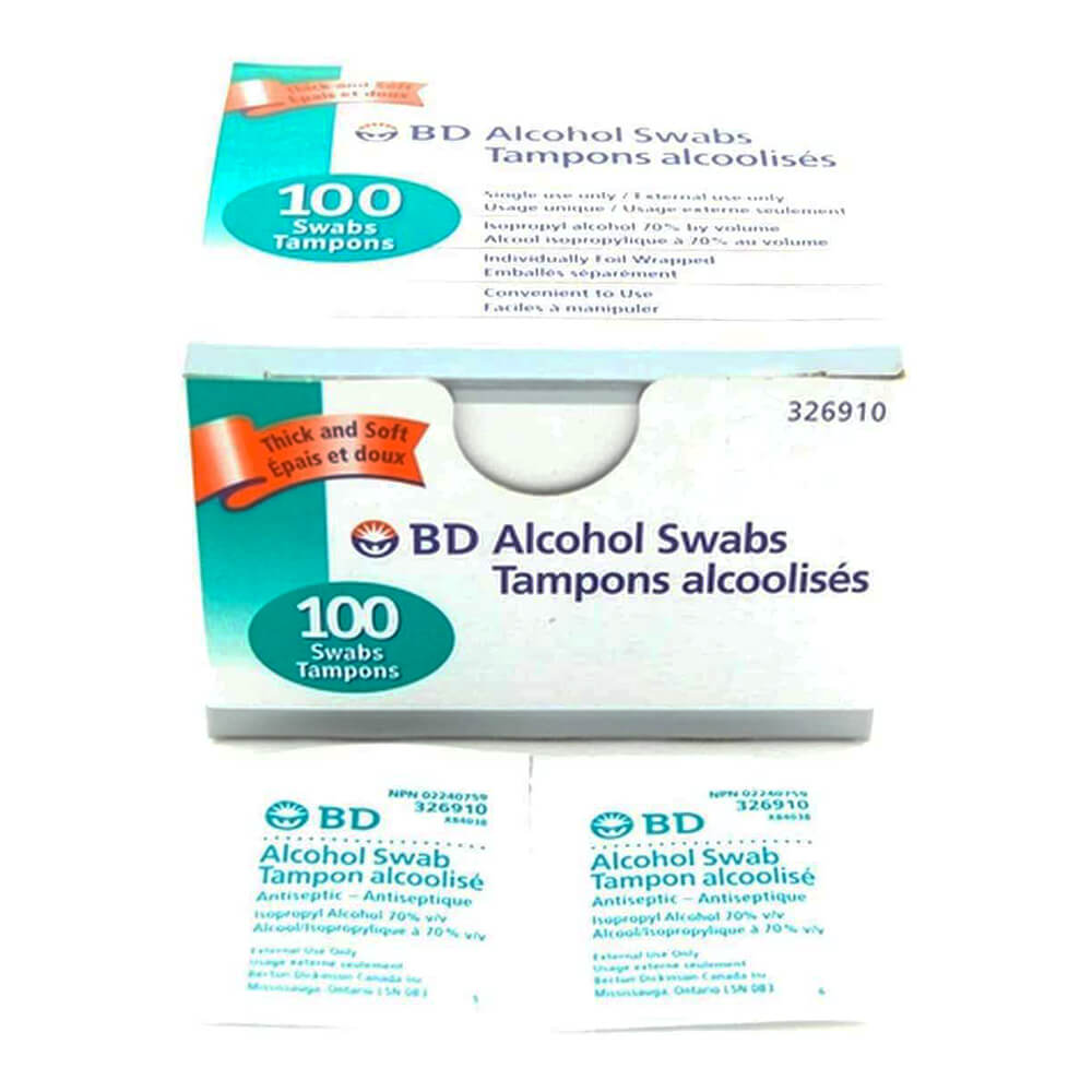 BD Alcohol Swabs