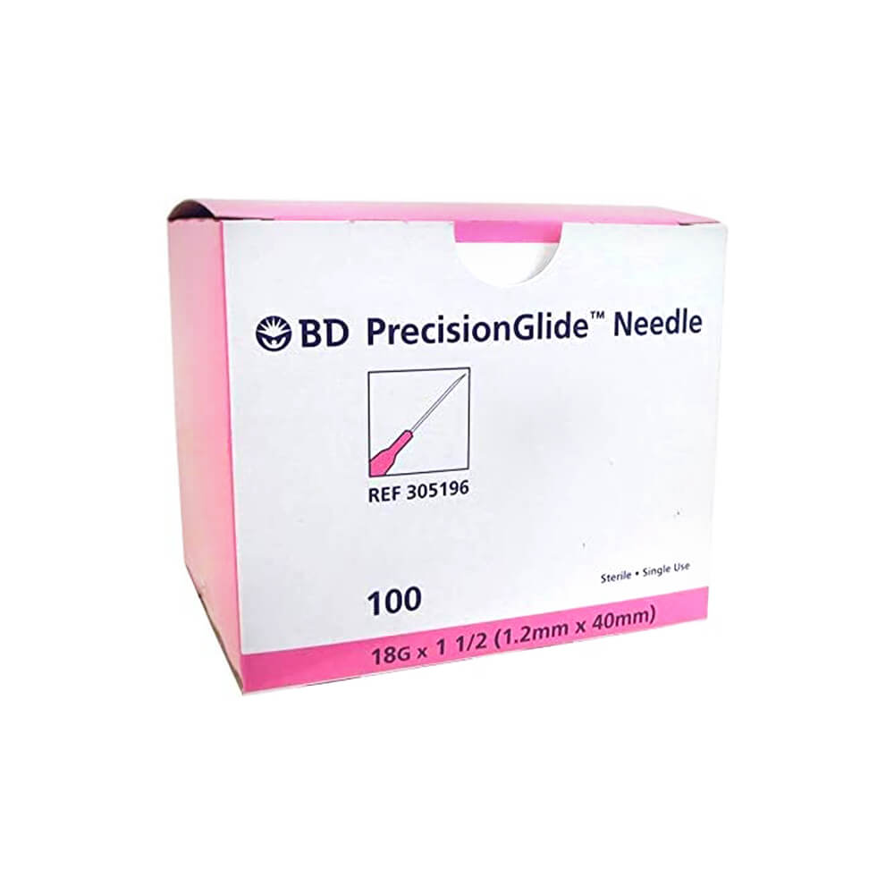 18G X 1-1/2″ BD PRECISIONGLIDE™ NEEDLE – 305196