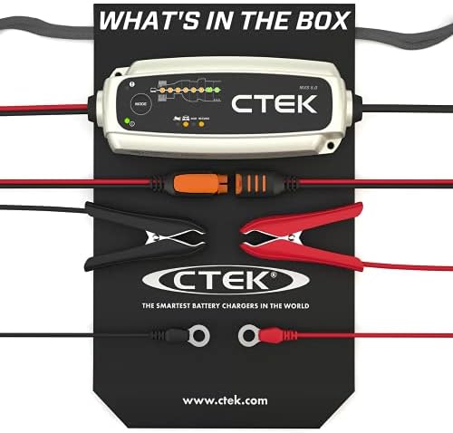 CTEK - 40-206 MXS 5.0 Fully Automatic 4.3 amp Battery Charger and Maintainer 12V - Image 4