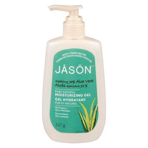 JASON NATURAL COSMETICS Aloe Vera 98% Gel with Pump, 227 GR