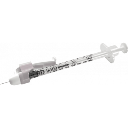 BD SafetyGlide™ Insulin Syringes With Needle 29G x 1/2″ – 305932