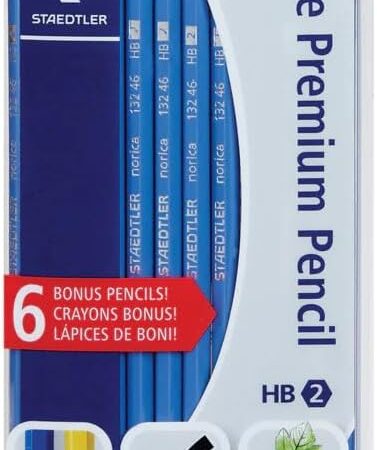 Staedtler The Premium Pencil norica HB #2 Graphite Pencils 18 pc/pz
