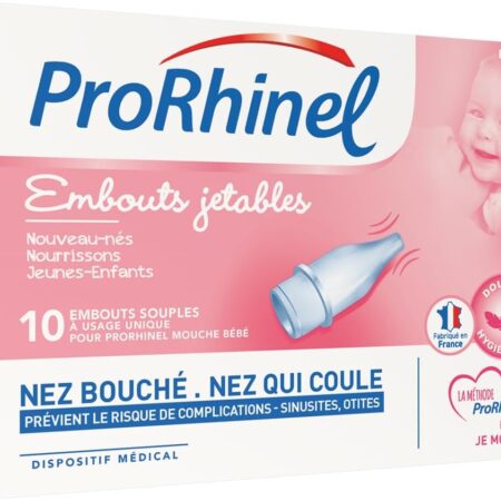 ProRhinel 10 Disposable Supple Ends for Baby Nose Blower