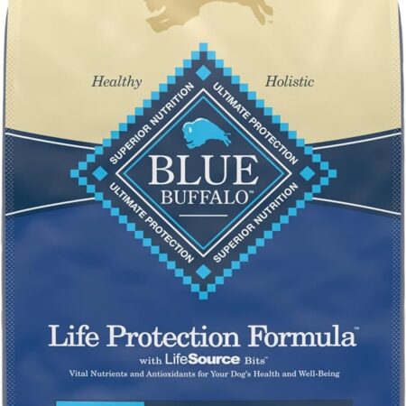 Blue Buffalo Life Protection Formula Natural Adult Dry Dog Food, Chicken and Brown Rice 30-lb