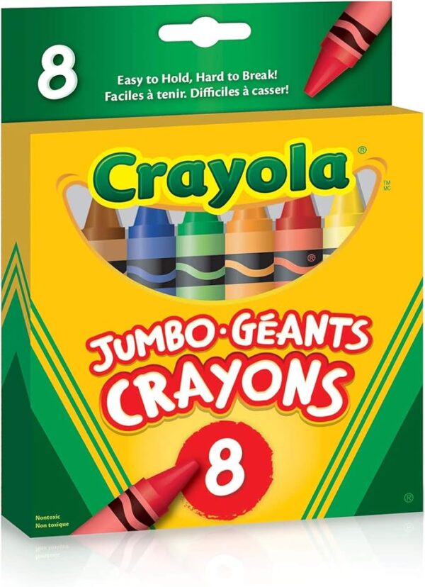 Crayola : Jumbo Crayons (Bilingual)