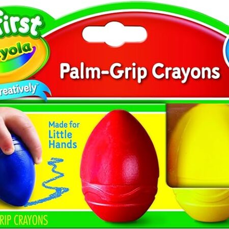Crayola My First Egg Crayons, Easy-Grip