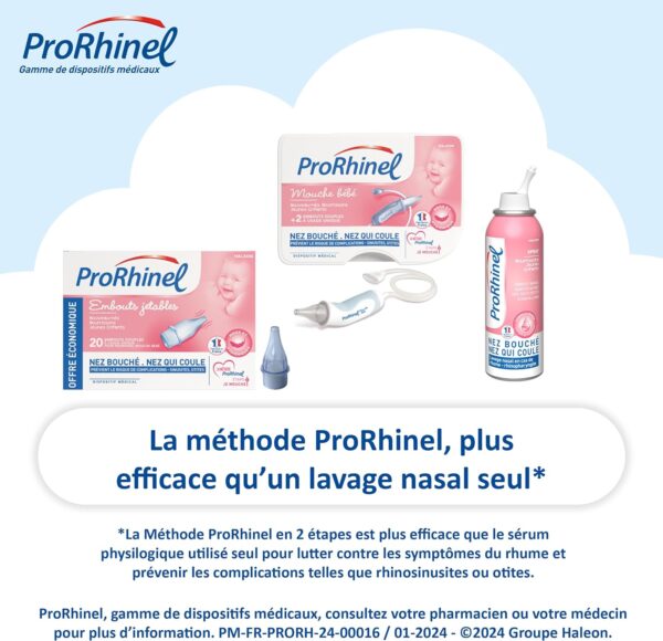 ProRhinel 10 Disposable Supple Ends for Baby Nose Blower - Image 2