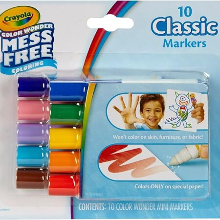 Color Wonder Mess Free Coloring Markers 10-Pack
