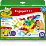 Crayola My First Fingerpaint Kit, Washable Paint, Gifts, Ages 1, 2, 3, 4, 5