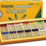Crayola 524629 Oil Pastels,12-Color Set, Assorted, 336/Pack