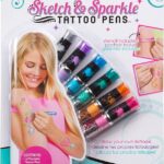 Alex Spa Sketch and Sparkle Tattoo Pens Girls Fashion Activity