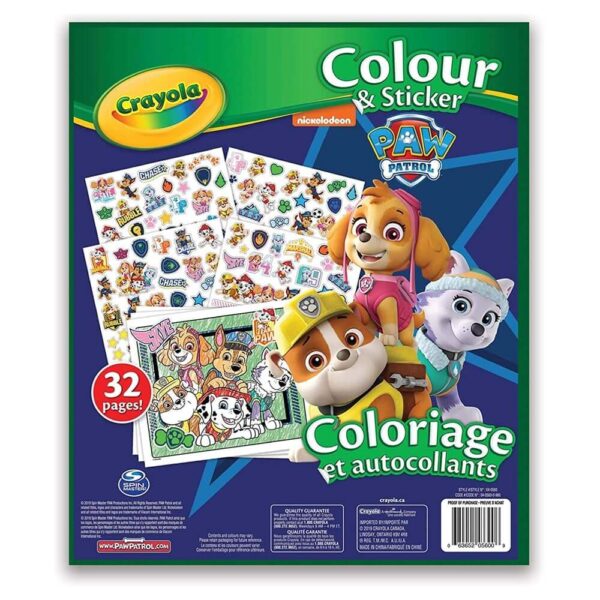 Paw Patrol Colours And Stickers - Image 2