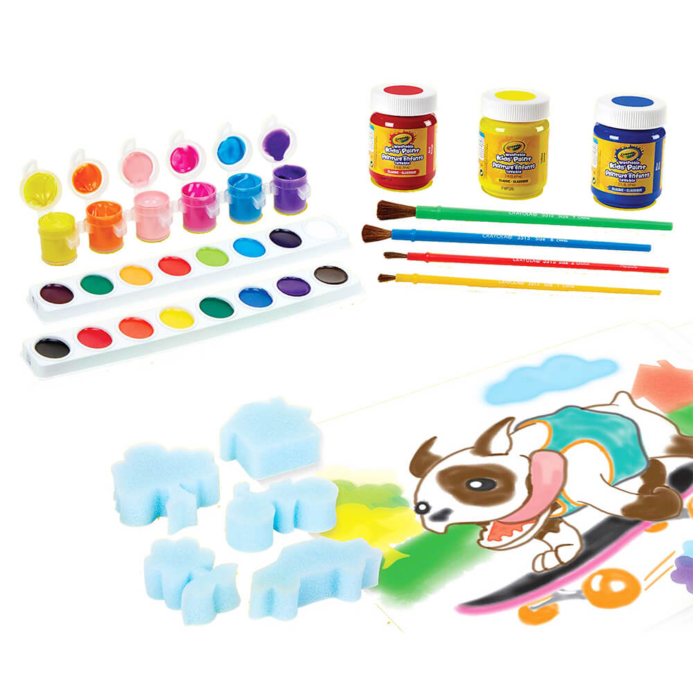 Crayola Washable Paint Set - Image 2