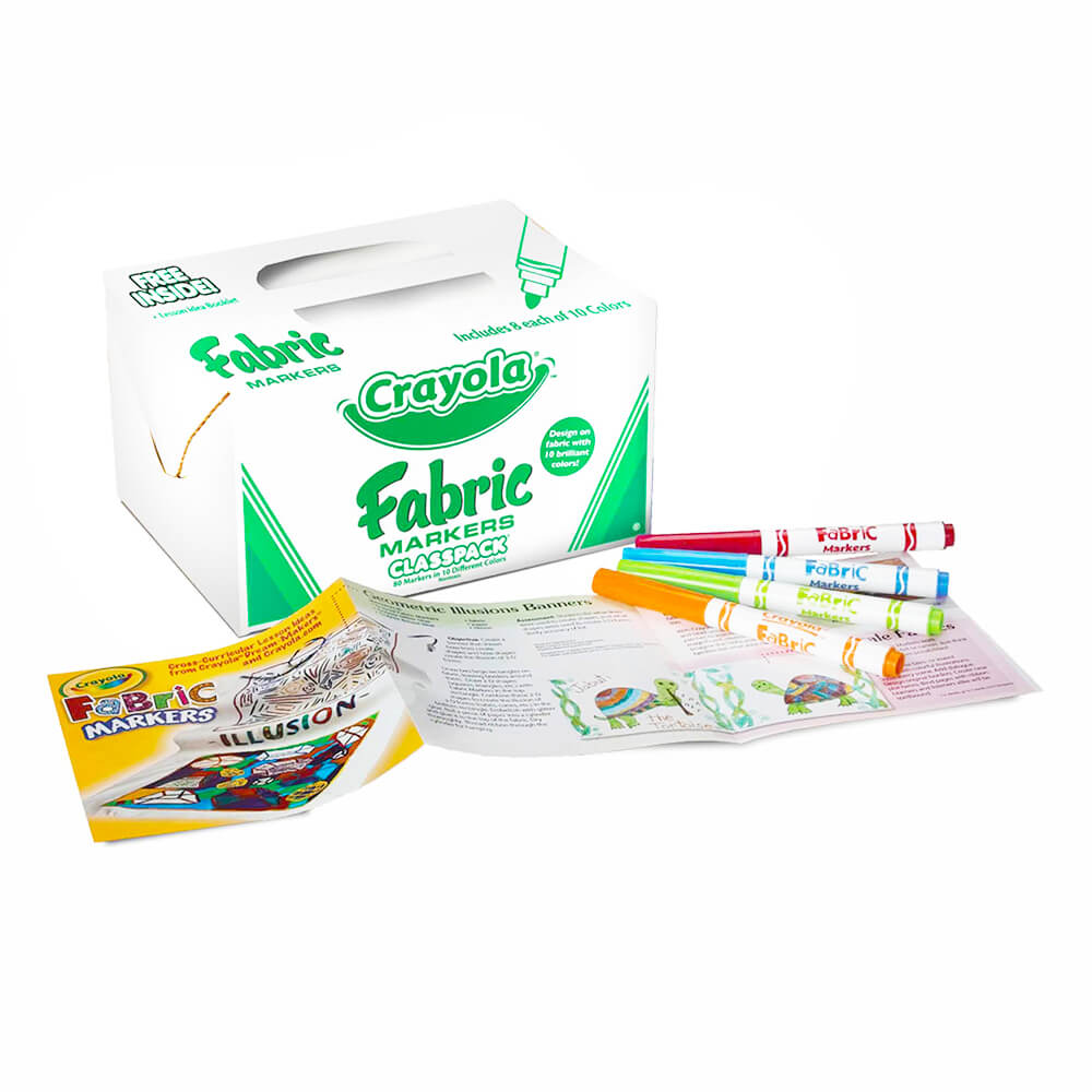 Fabric Markers Classpack – 80 Count - Image 2